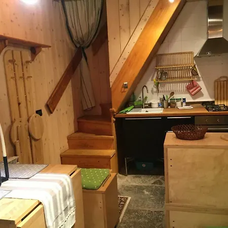 Apartamento La Tana Dell'Orso Forni di Sopra Exterior foto